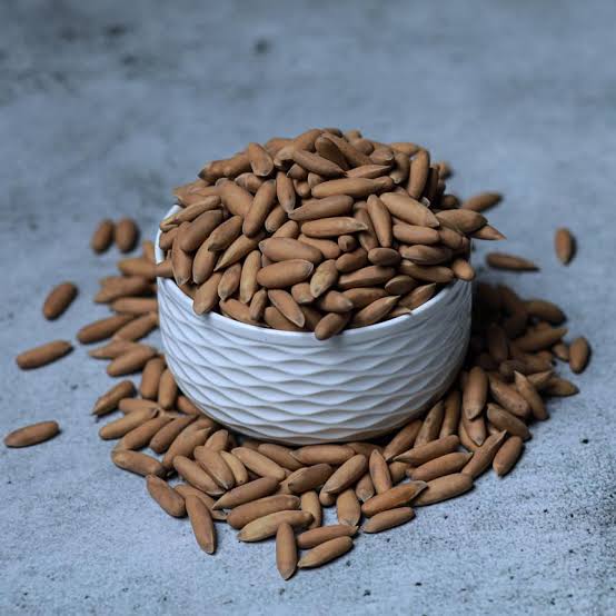 Pine nuts with shell