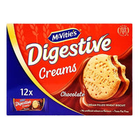 Mcvities Digestive cream Biscuits 12 x