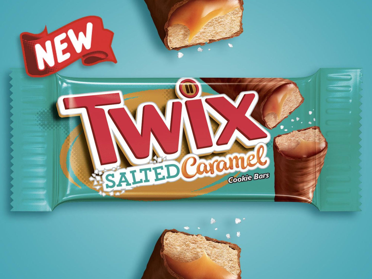 Twix salted caramel 50 grm (pack of 5)