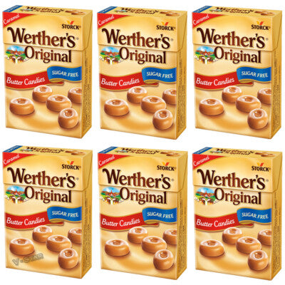 Werthers Sugar Free Butter Candies (pack of 2)